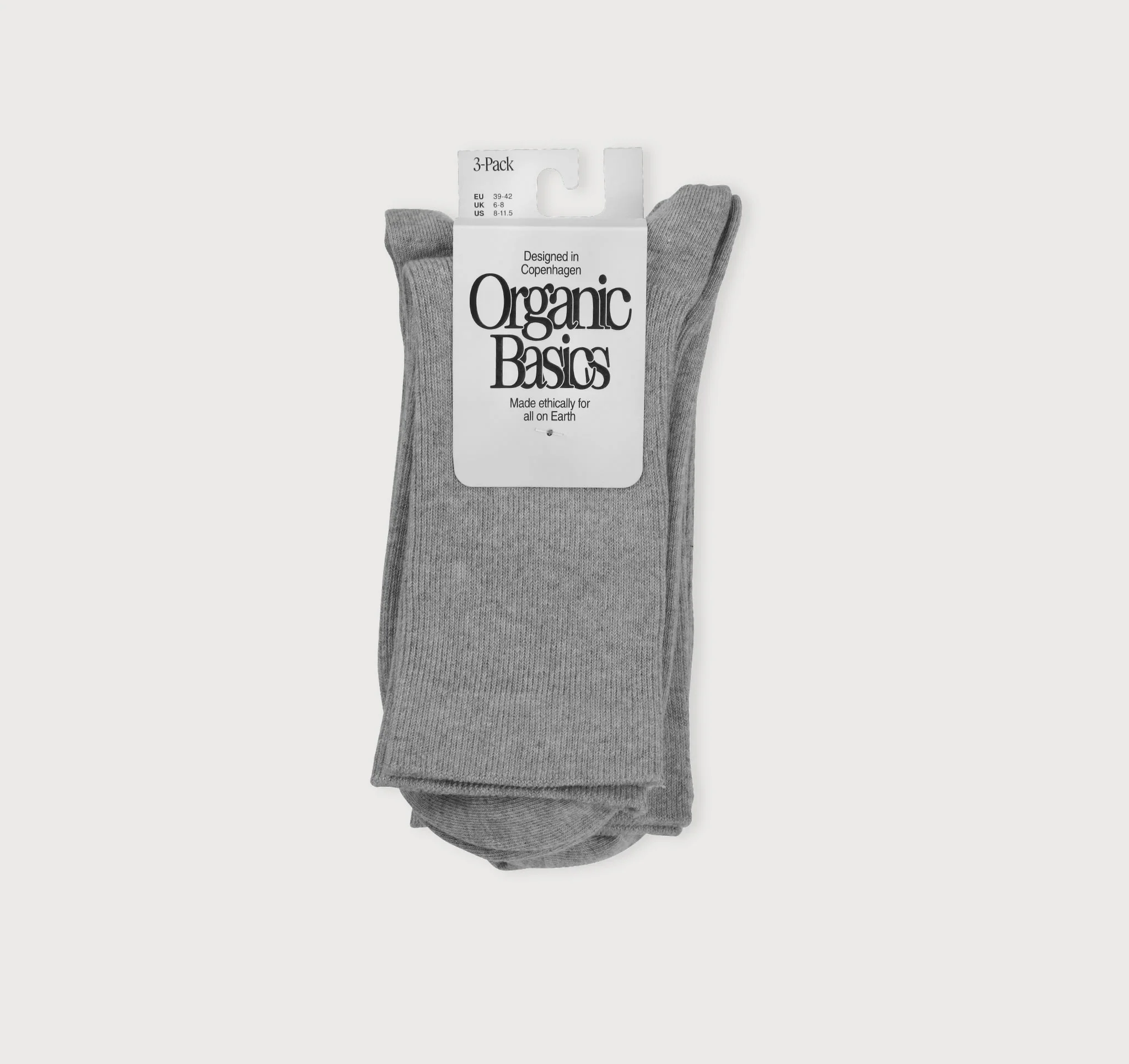 Core Crew Rib Socks 3-Pack - Image 2