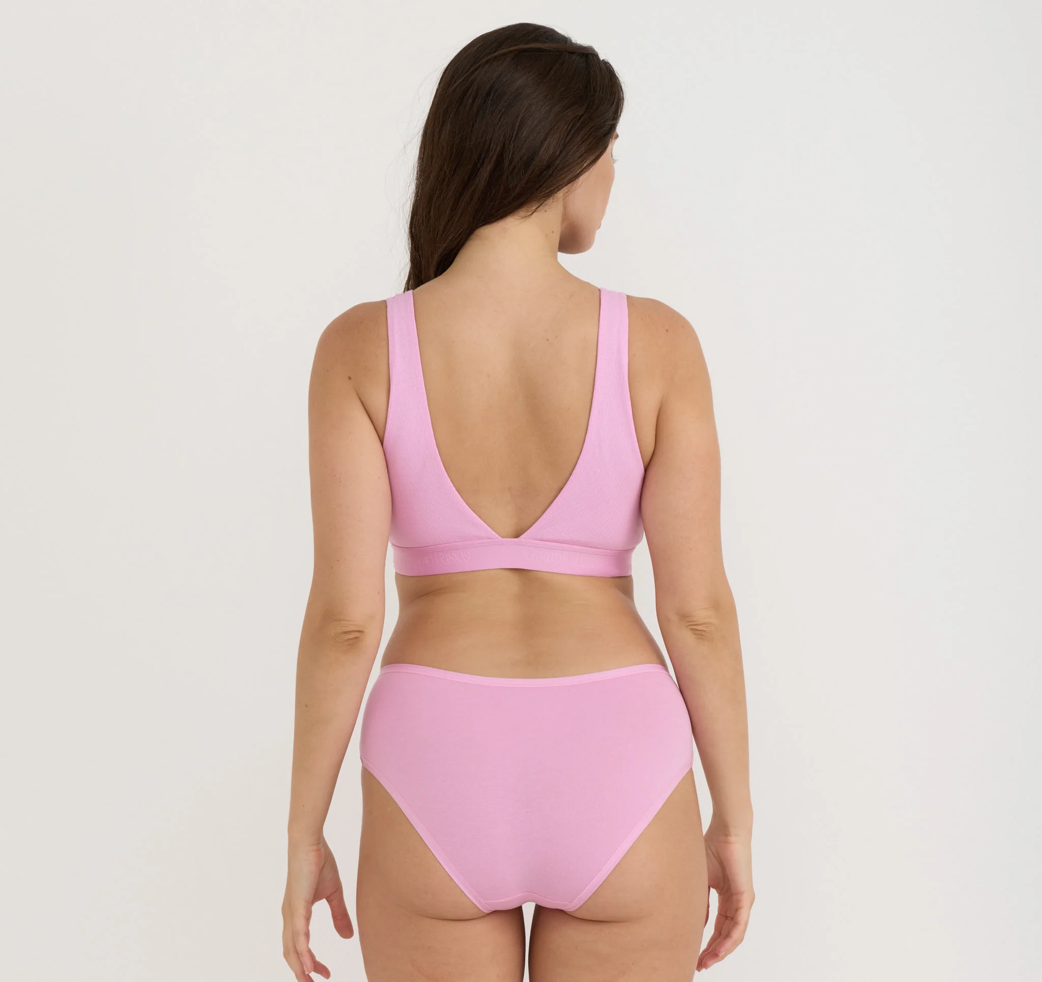 Core Rib Plunge Bralette - Image 3