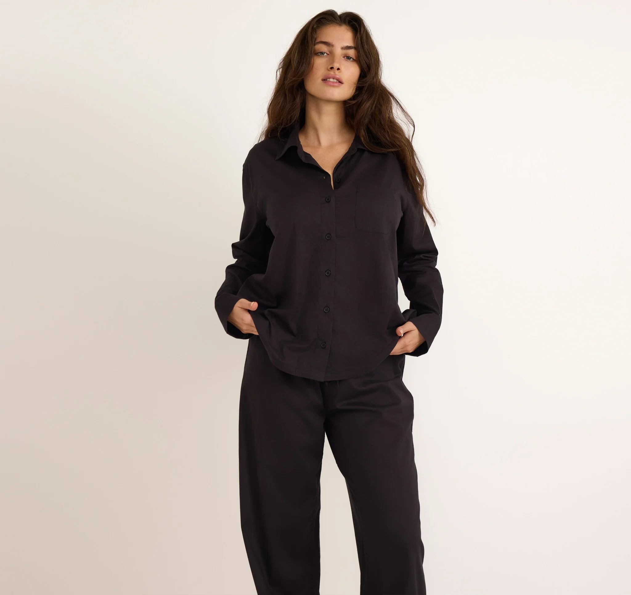 Core Sleep Poplin Pants - Image 3