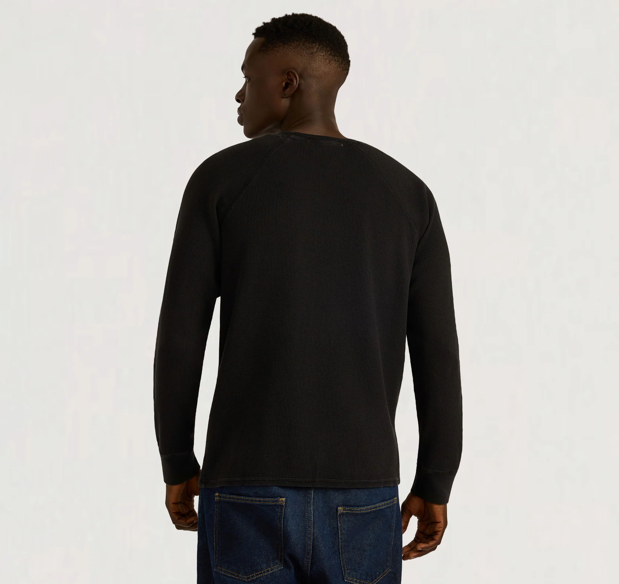 Waffle Raglan Long Sleeve - Image 2