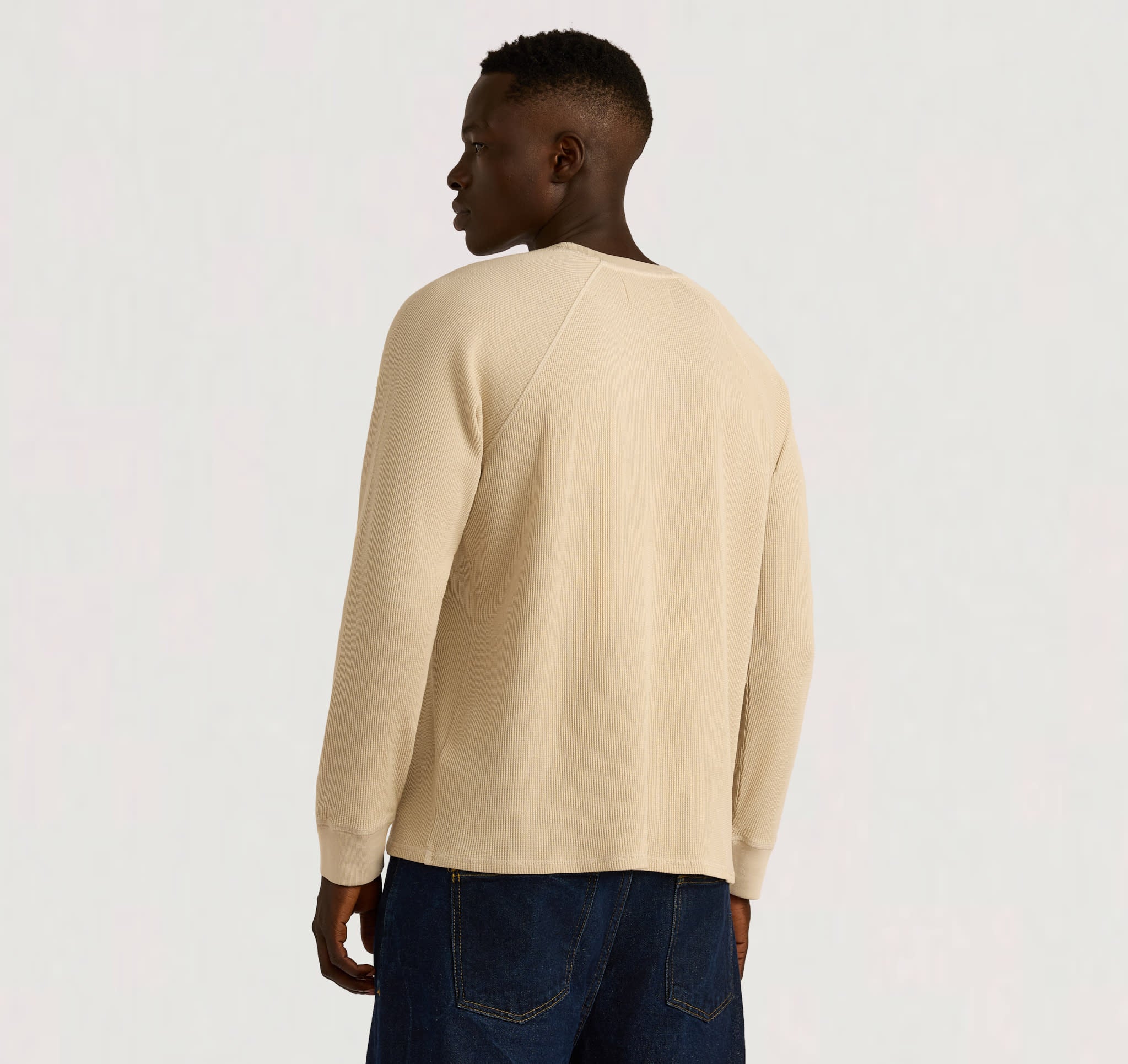 Waffle Raglan Long Sleeve - Image 2