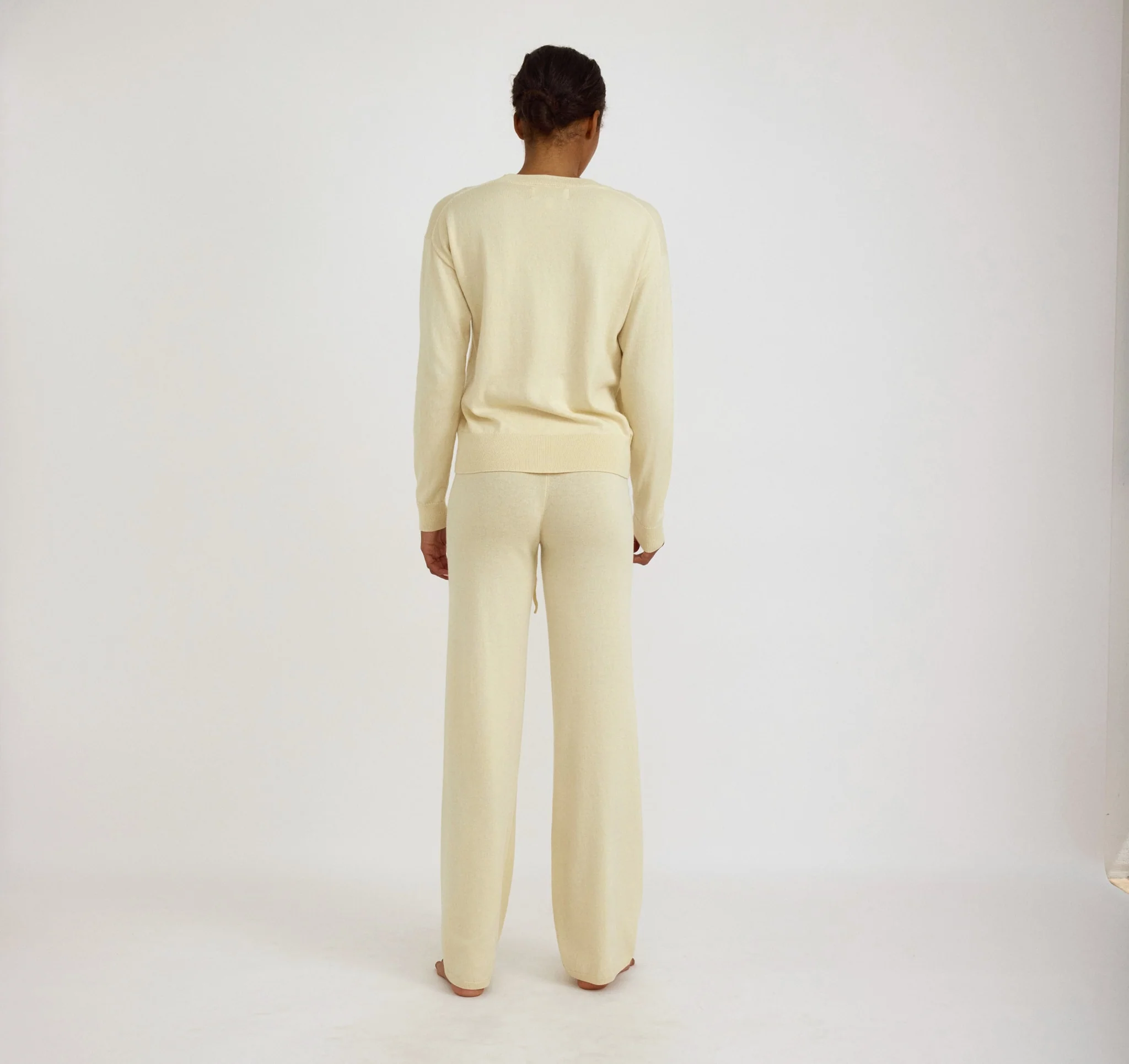 Soft Knit Boxy Crewneck Sweater - Image 3