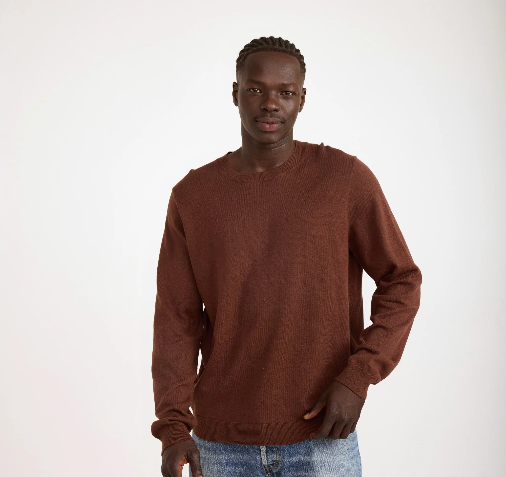 Soft Knit Crewneck Sweater - Image 2