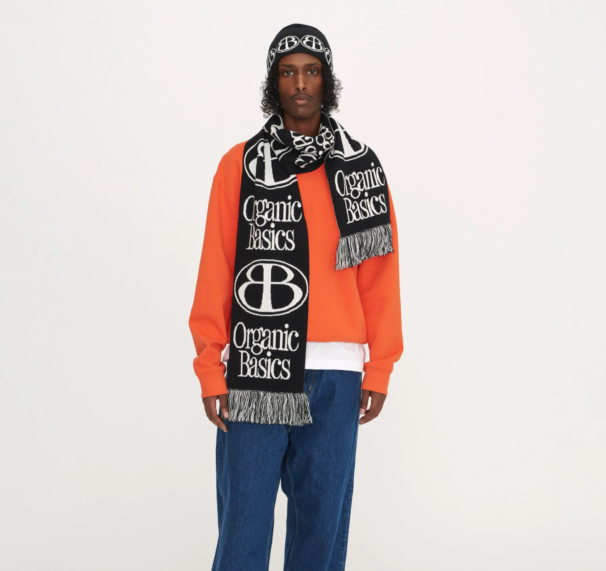 Soft Knit Jacquard Beanie - Image 2