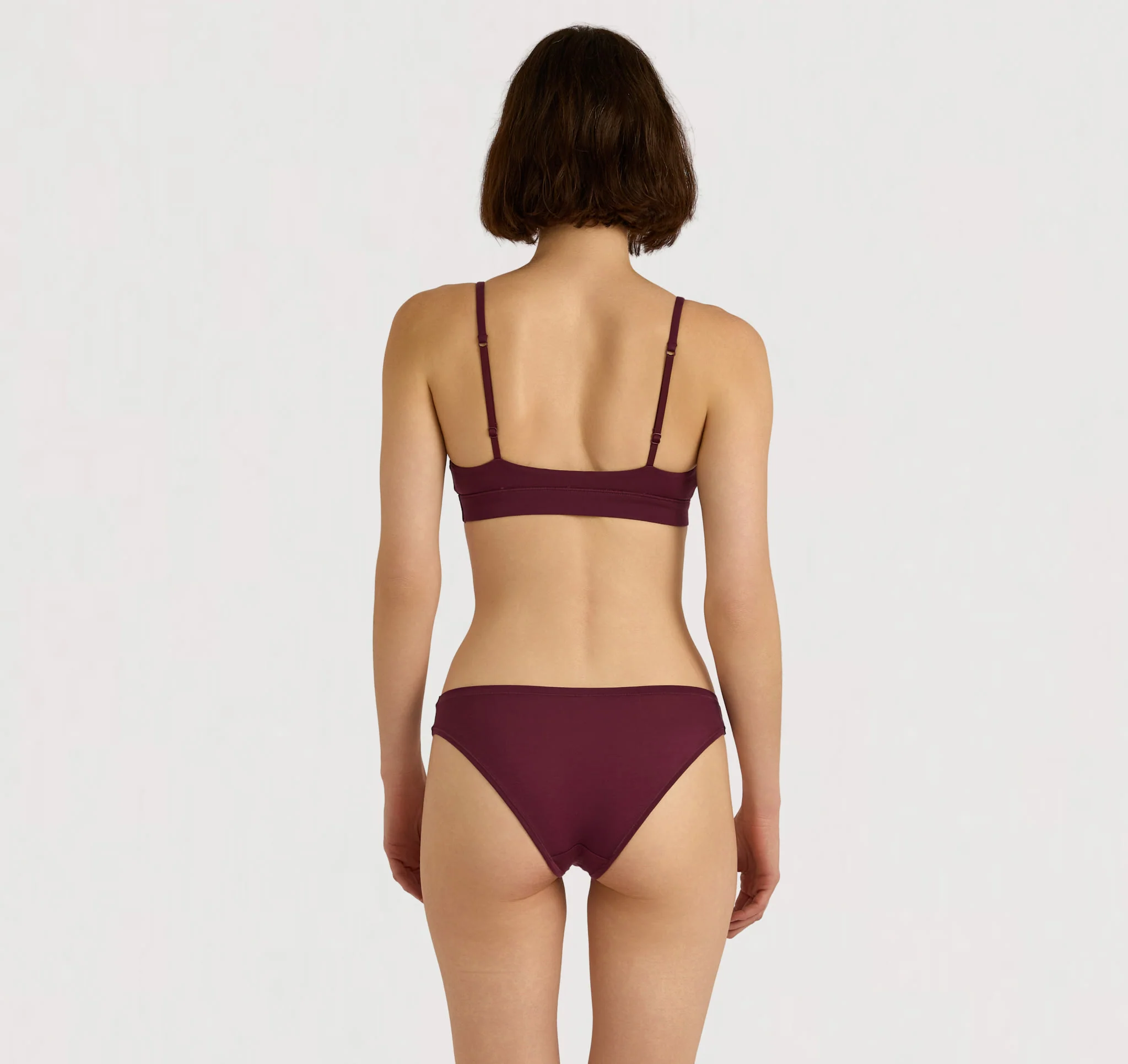 Soft Touch Veil Triangle Bralette - Image 2