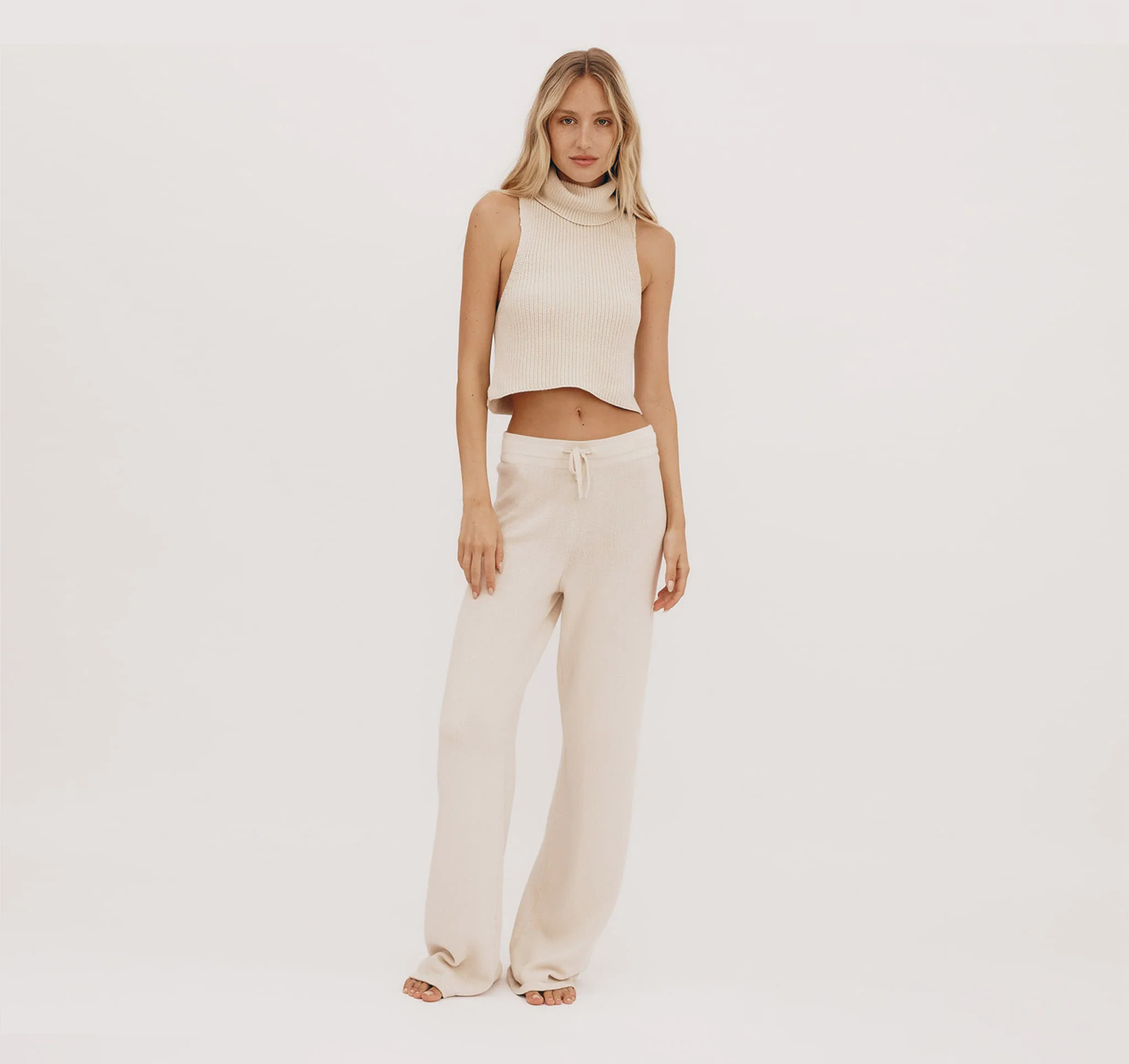 True Knit Wide Leg Pants - Image 4