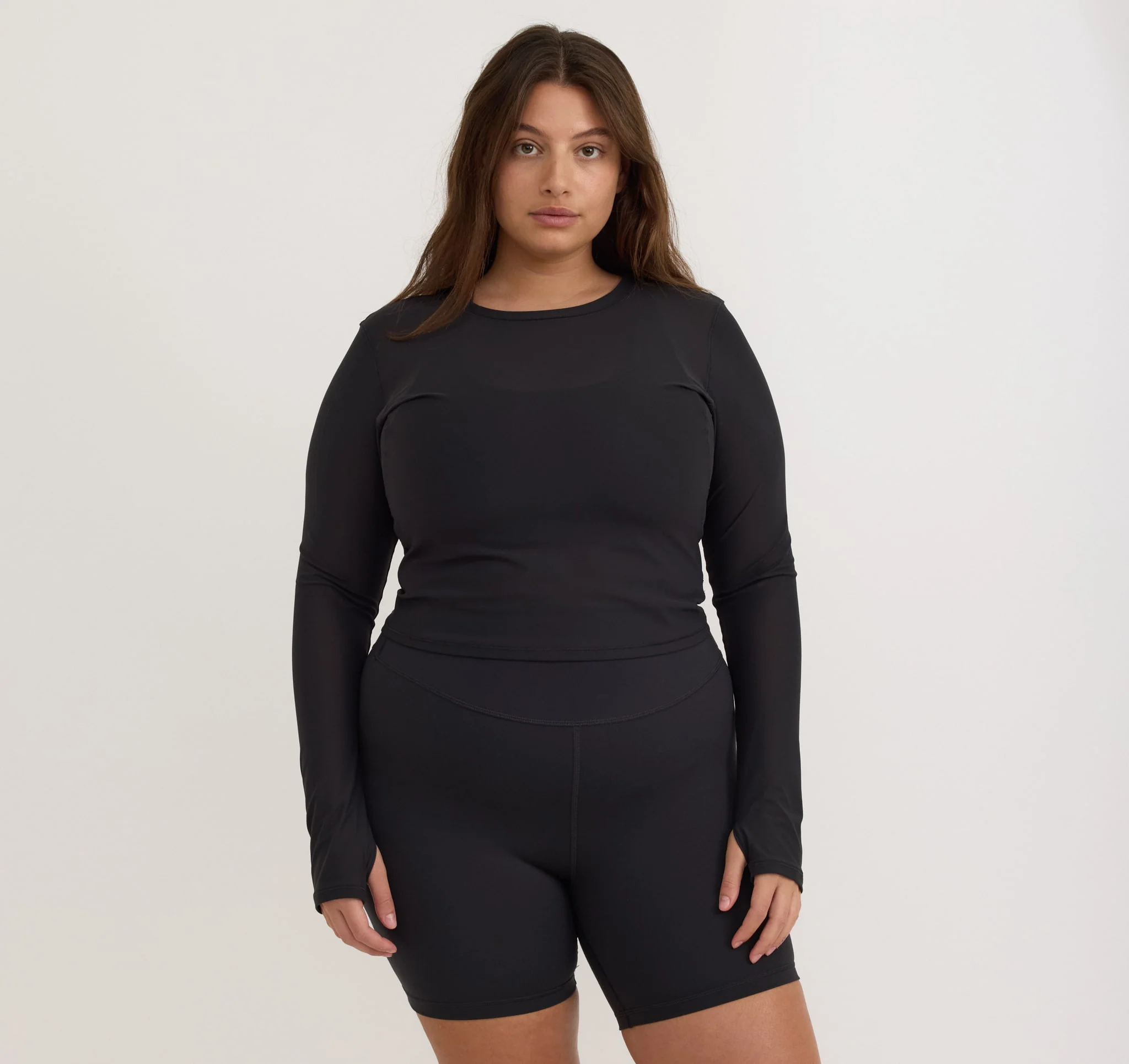 Active Mesh Long  Sleeve Tee - Image 4