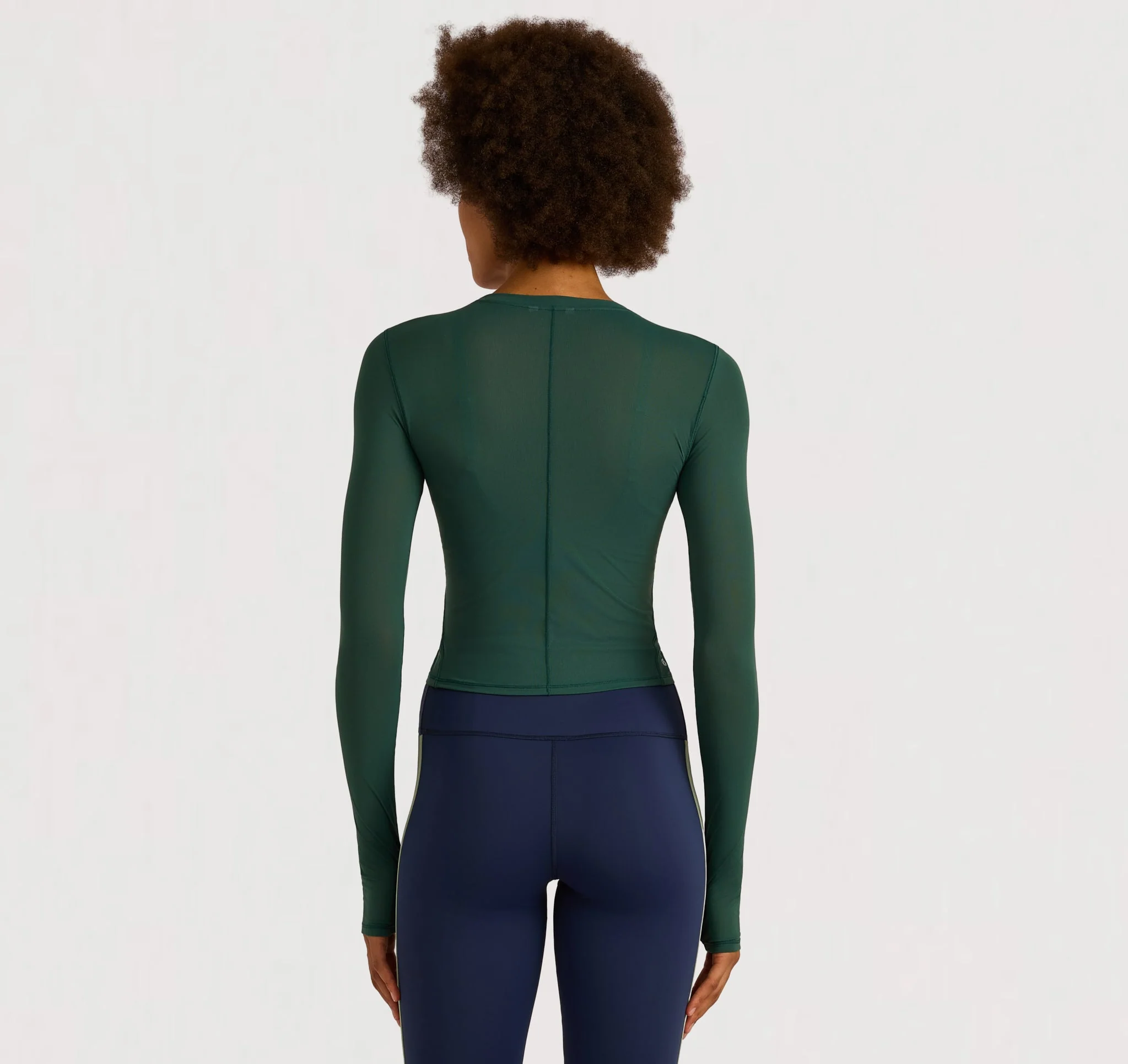 Active Mesh Long  Sleeve Tee - Image 3
