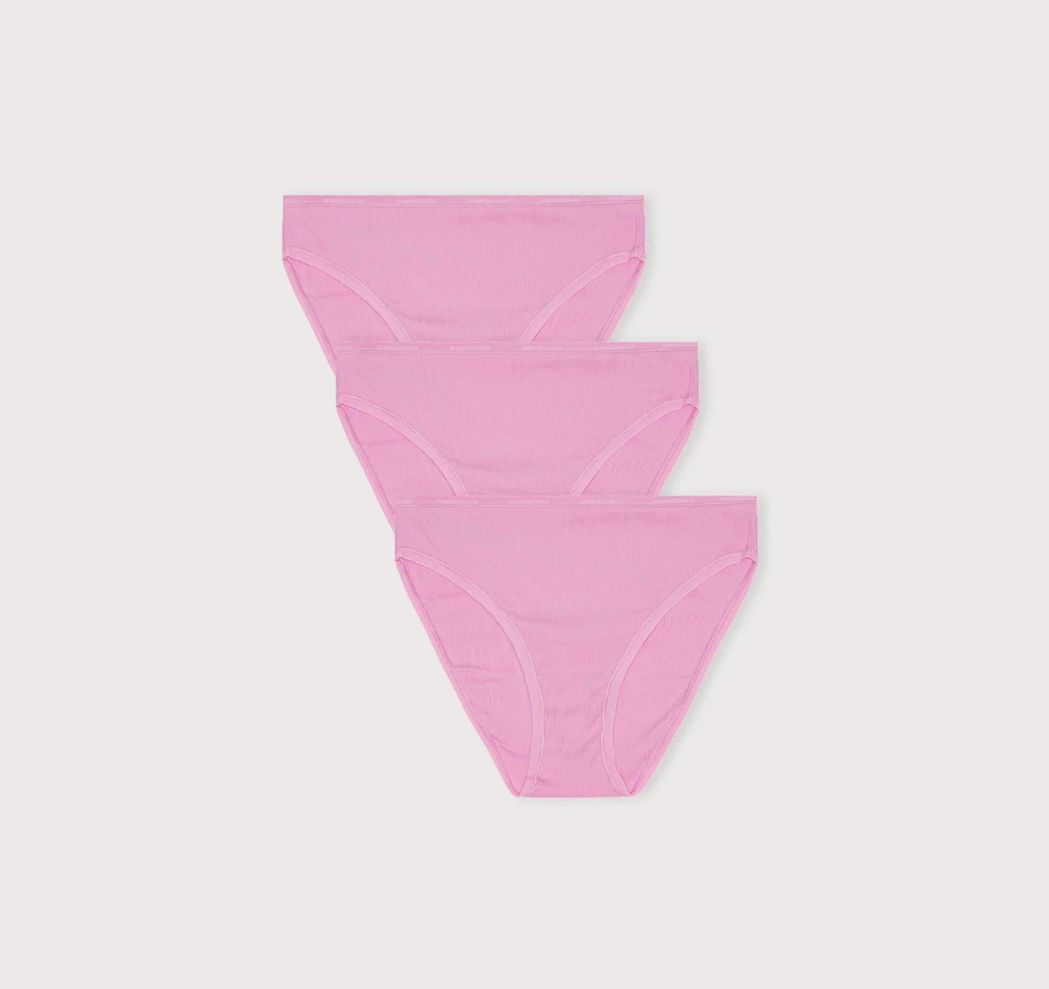 Core Rib High-Leg Briefs 3-Pack