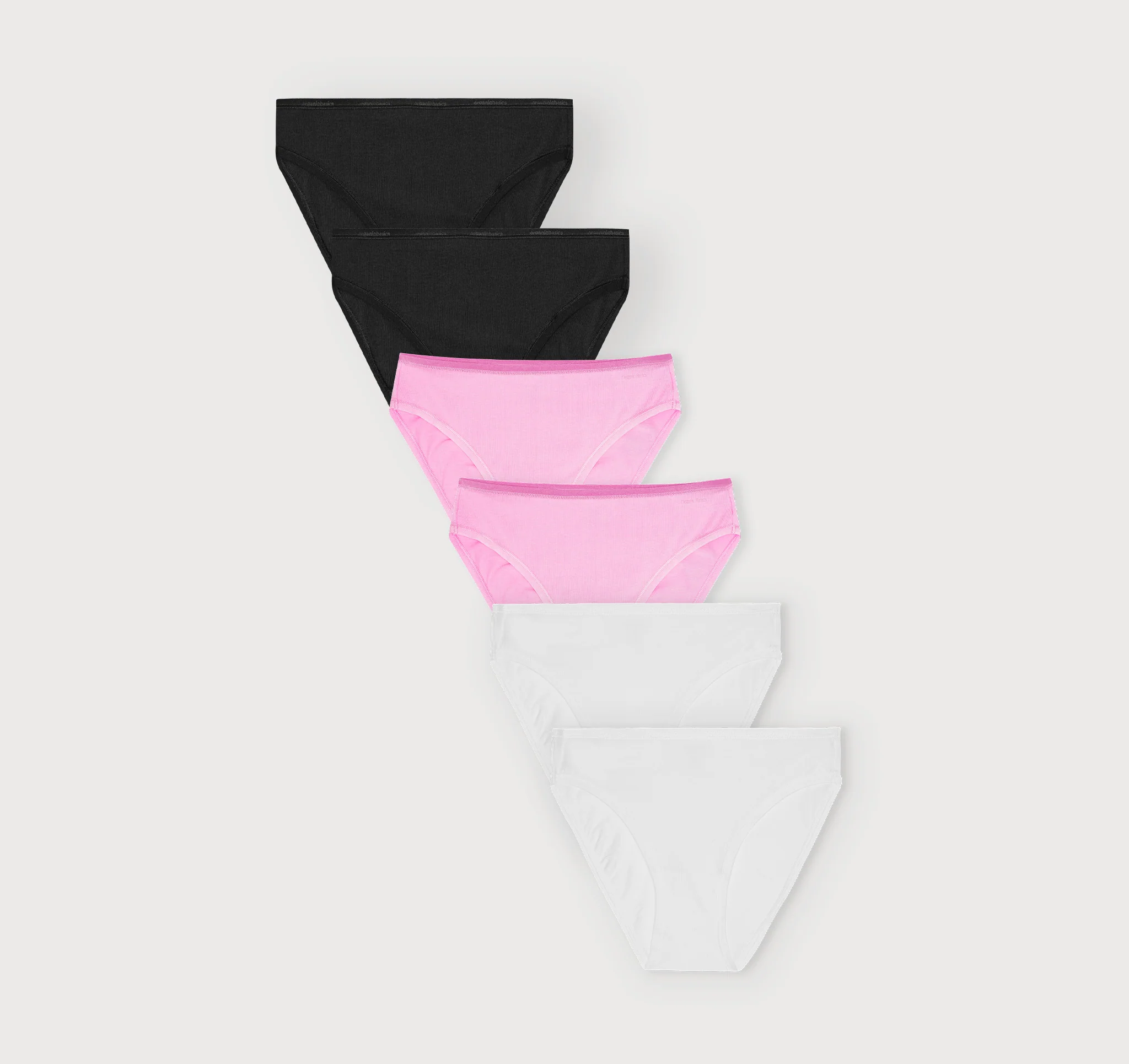 Core Rib High-Leg Briefs 6-Pack