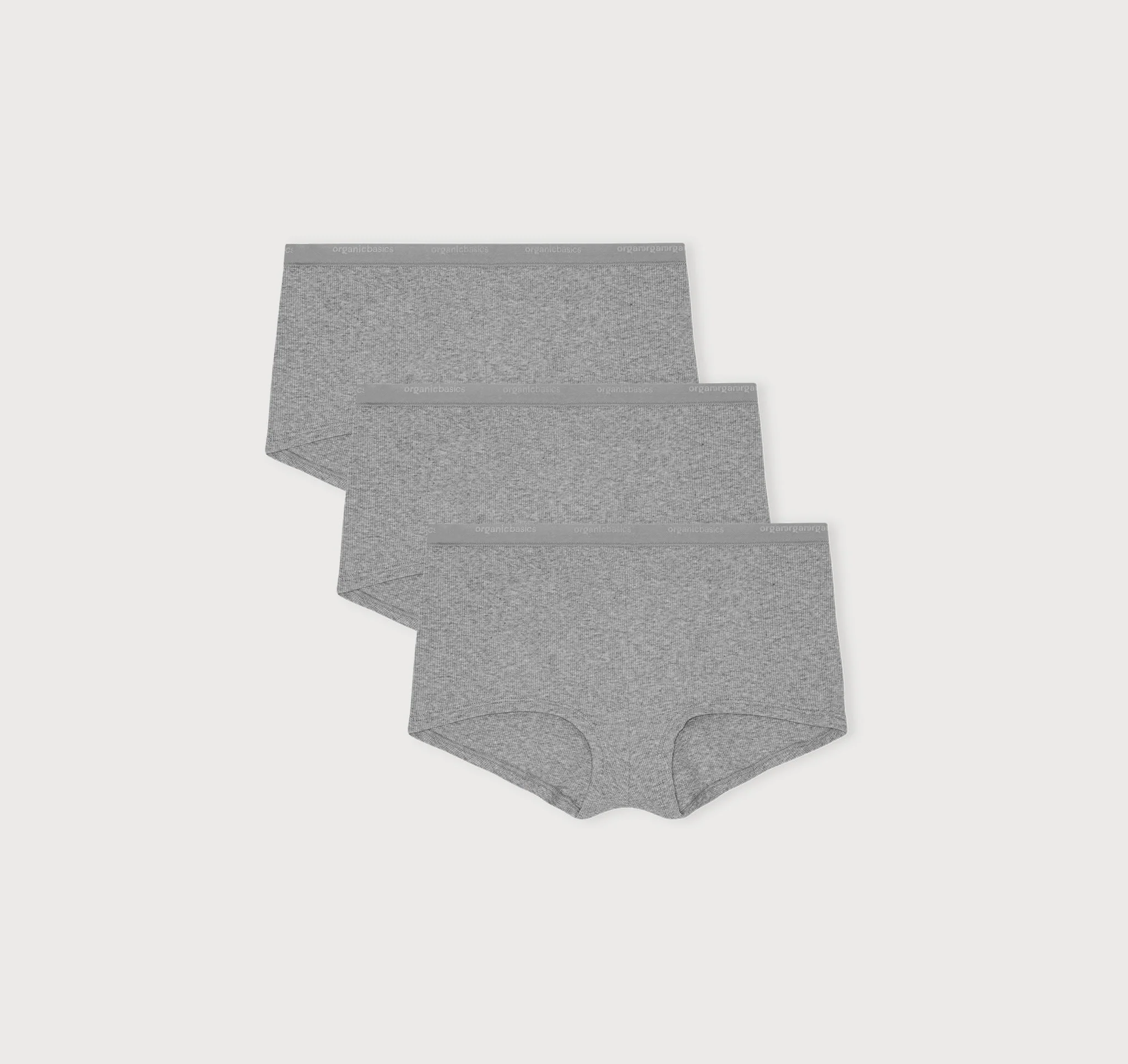 Core Rib Shorty 3-Pack