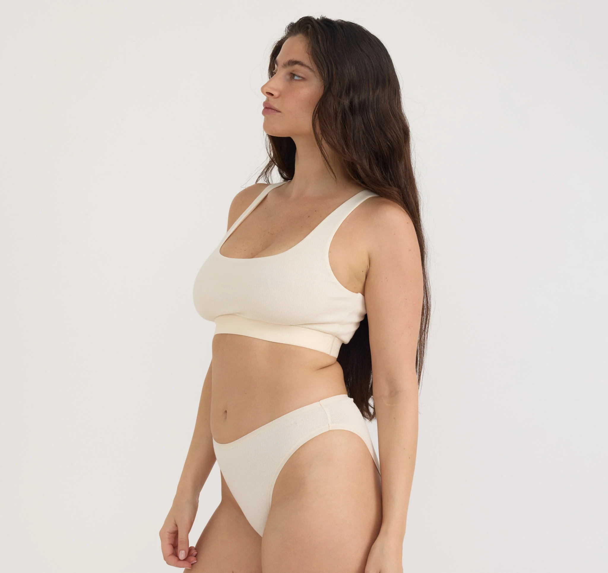 Core Rib Tank Bralette - Image 2