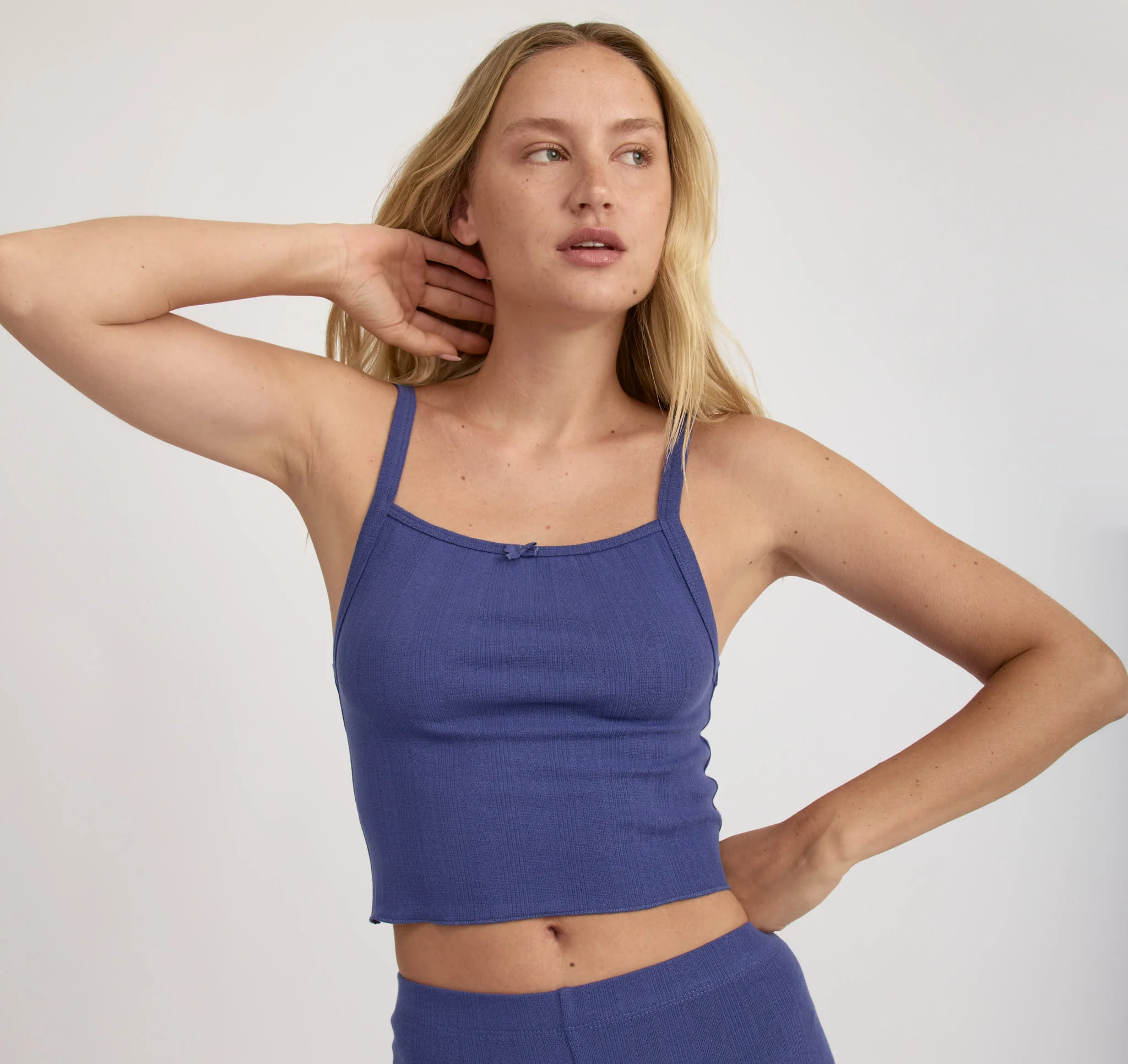 Pointelle Top